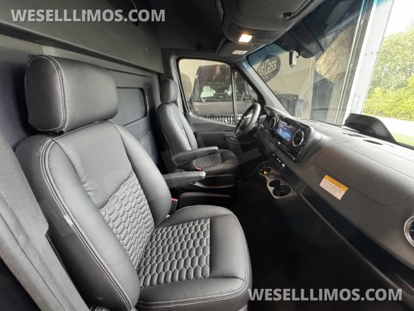 2025 First Class Customs, Inc. Mercedes-Benz 12 Passenger Limo Sprinter