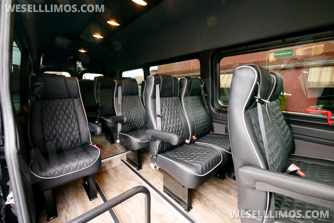 Executive Shuttle for sale: 2025 Mercedes-Benz Sprinter 170&quot; 3500 by HQ Custom Design Inc