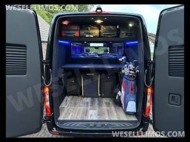 2024 15 Passenger Massive Trunk Road Liner 747 Auto Elite Mercedes-Benz Sprinter