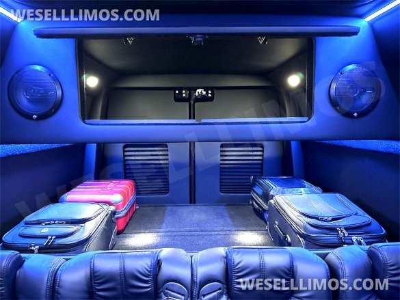 2024 15 Passenger Massive Trunk Road Liner 747 Auto Elite Mercedes-Benz Sprinter