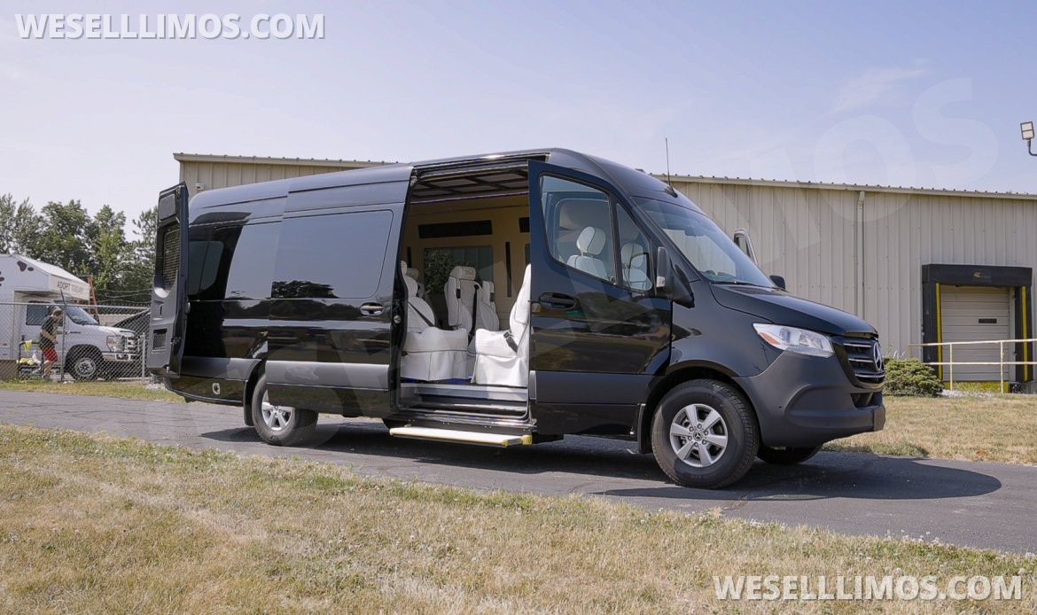 Executive Shuttle for sale: 2023 Mercedes-Benz Sprinter 2500 170&quot; WB Extended Body High Roof 290&quot; by TWR Specialty Vehicles