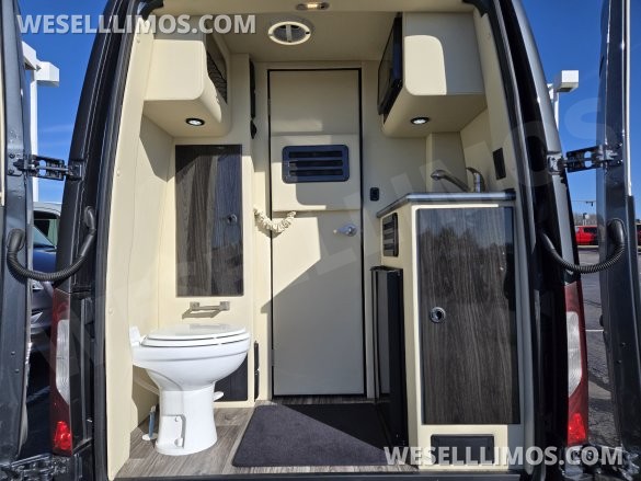 2025 Mercedes-Benz Sprinter - Midwest Automotive Designs Luxe Cruiser - Rear Bathroom