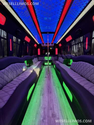 2017 Ford E-450 Limo Party Bus 20 passenger