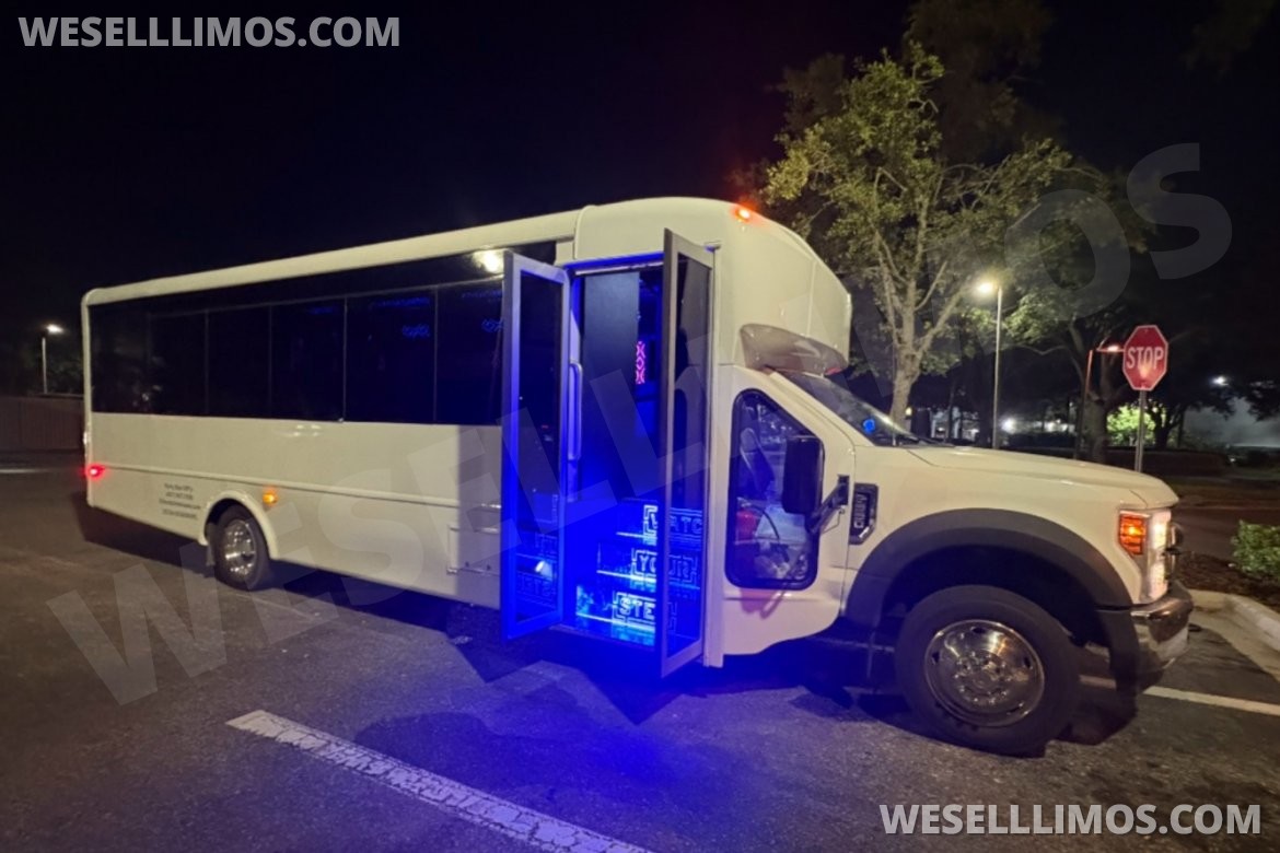 Limo Bus for sale: 2019 Ford F550 33" by First Class Coachworks Riverside California
