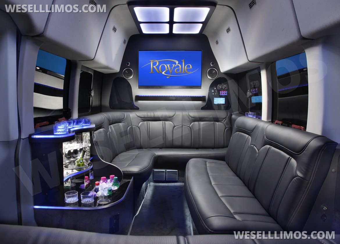 Limousine for sale: 2024 Ford Transit Limo Coach by Royale