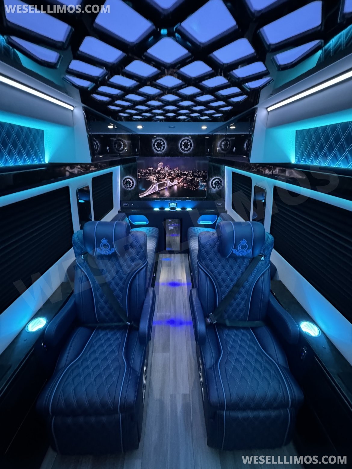 Executive Shuttle for sale: 2025 Mercedes-Benz Sprinter 3500xd 170&quot; by Upgrade van LLC