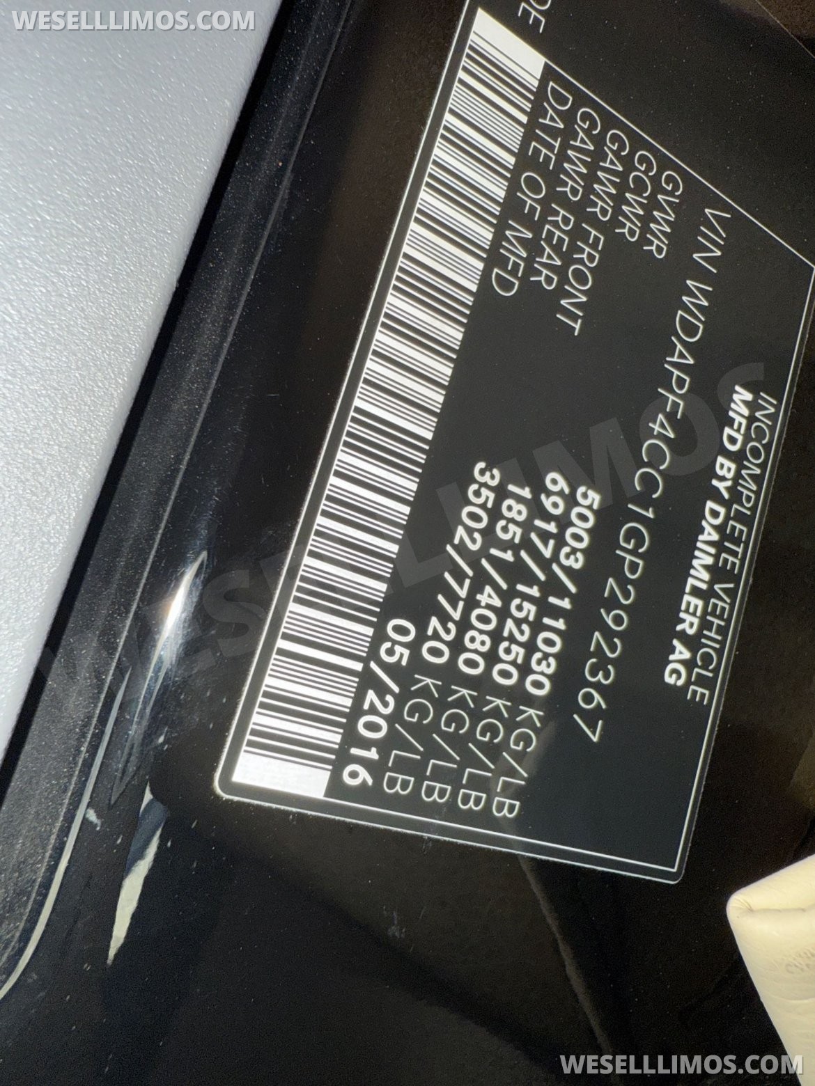 Photo of Sprinter for sale: 2016 Mercedes-Benz Sprinter 170" by Midwest Automotive