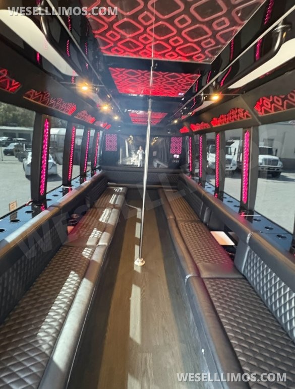 2018 Executive Ford F550 Limo Bus