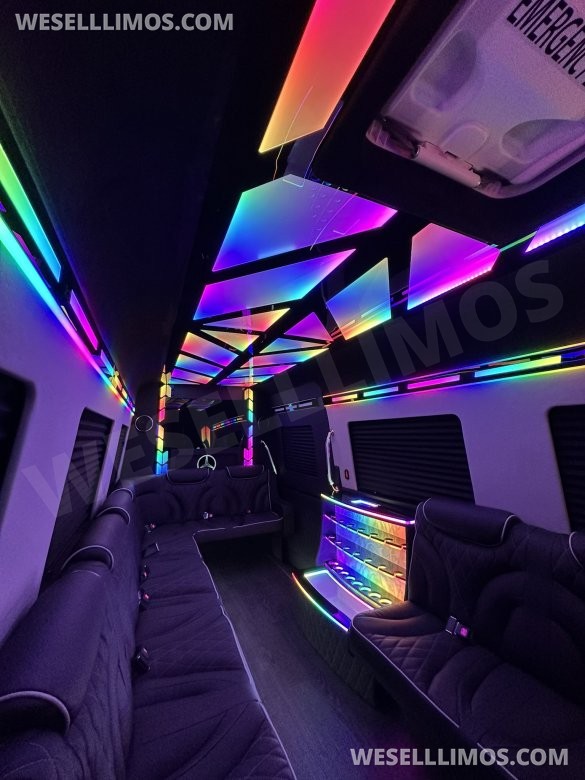 2025 14 passenger Limo Style Sprinter