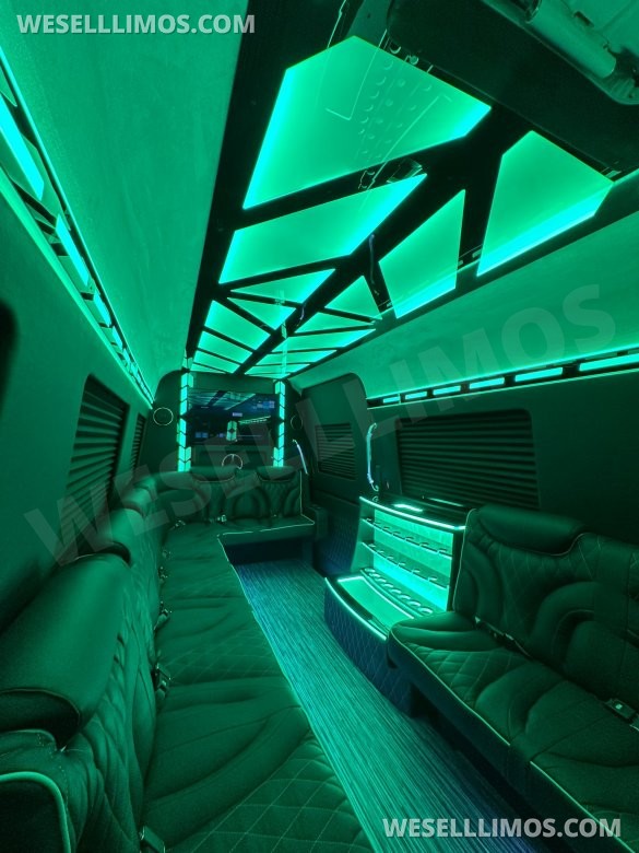 2025 14 passenger Limo Style Sprinter
