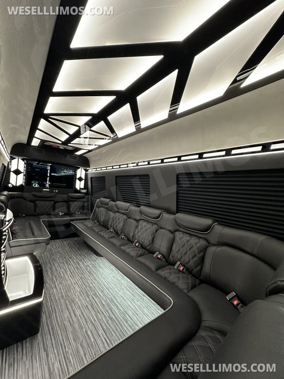 2025 14 passenger Limo Style Sprinter