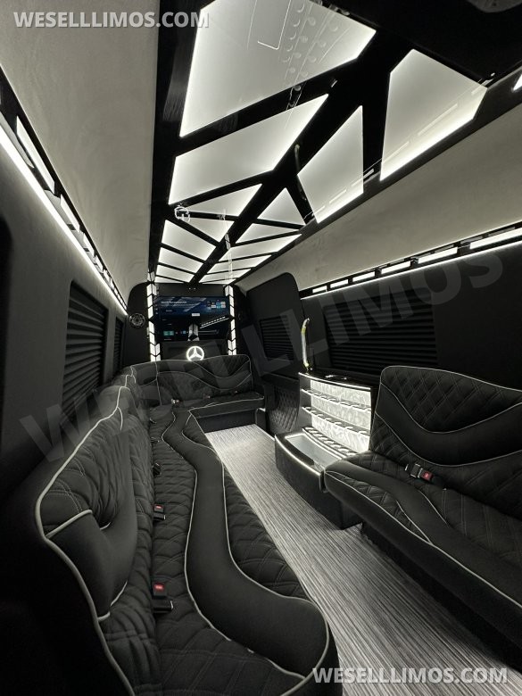 2025 14 passenger Limo Style Sprinter