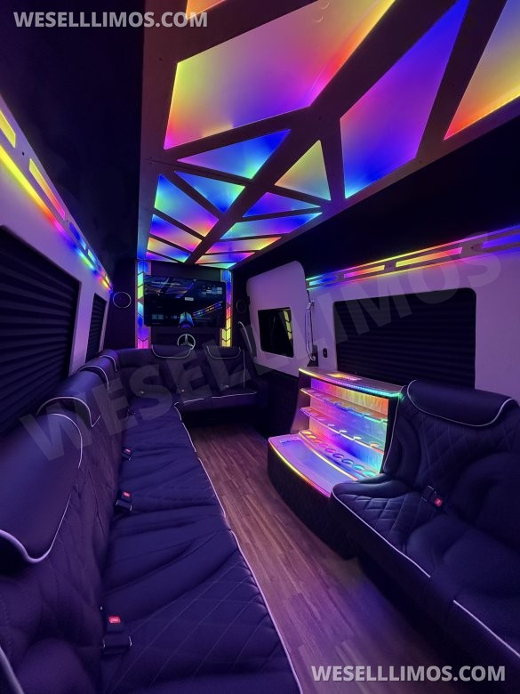 2025 LimoLand  Mercedes-Benz Sprinter  12 Passenger with Luggage