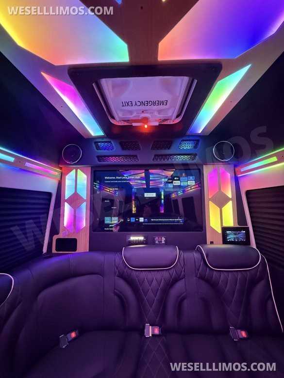 2025 LimoLand  Mercedes-Benz Sprinter  12 Passenger with Luggage