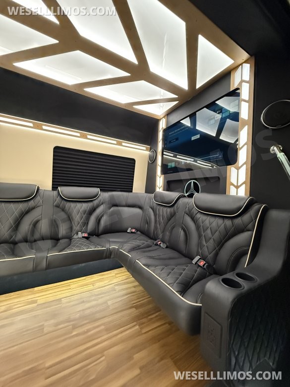 2025 LimoLand  Mercedes-Benz Sprinter  12 Passenger with Luggage