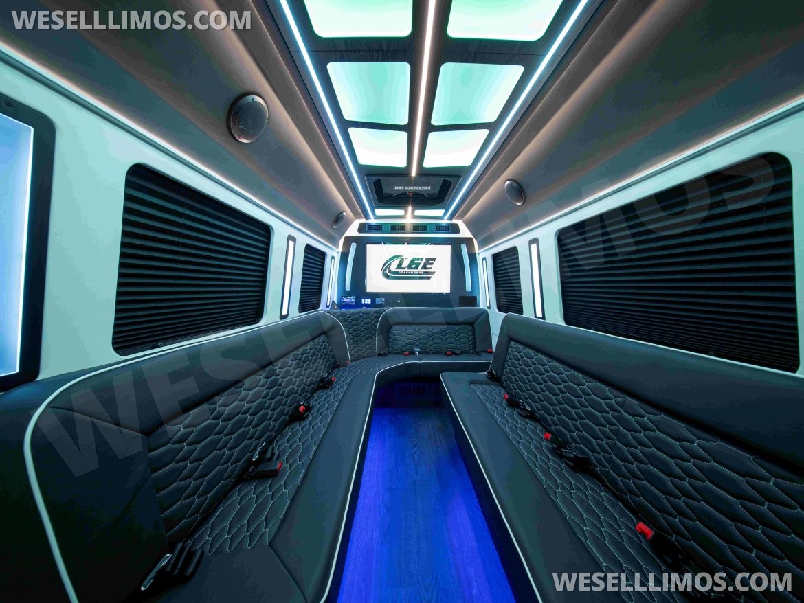 Photo of Limo Bus for sale: 2025 Mercedes-Benz Sprinter 3500XD by LGE COACHWORKS