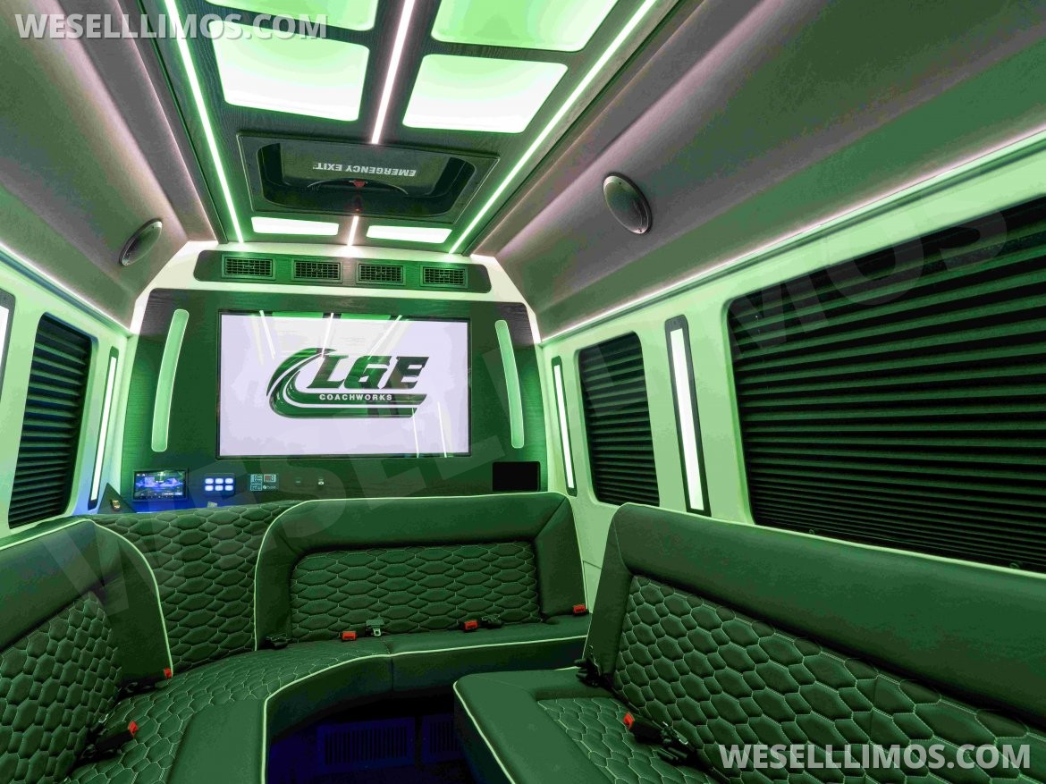 Photo of Limo Bus for sale: 2025 Mercedes-Benz Sprinter 3500XD by LGE COACHWORKS