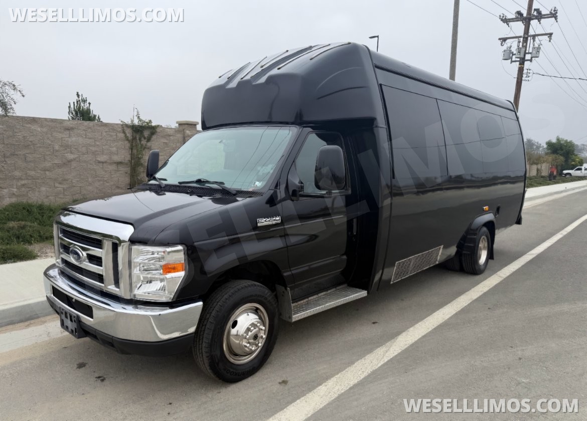 Limo Bus for sale: 2018 Ford E450 306" by First Class Coachworks Riverside California