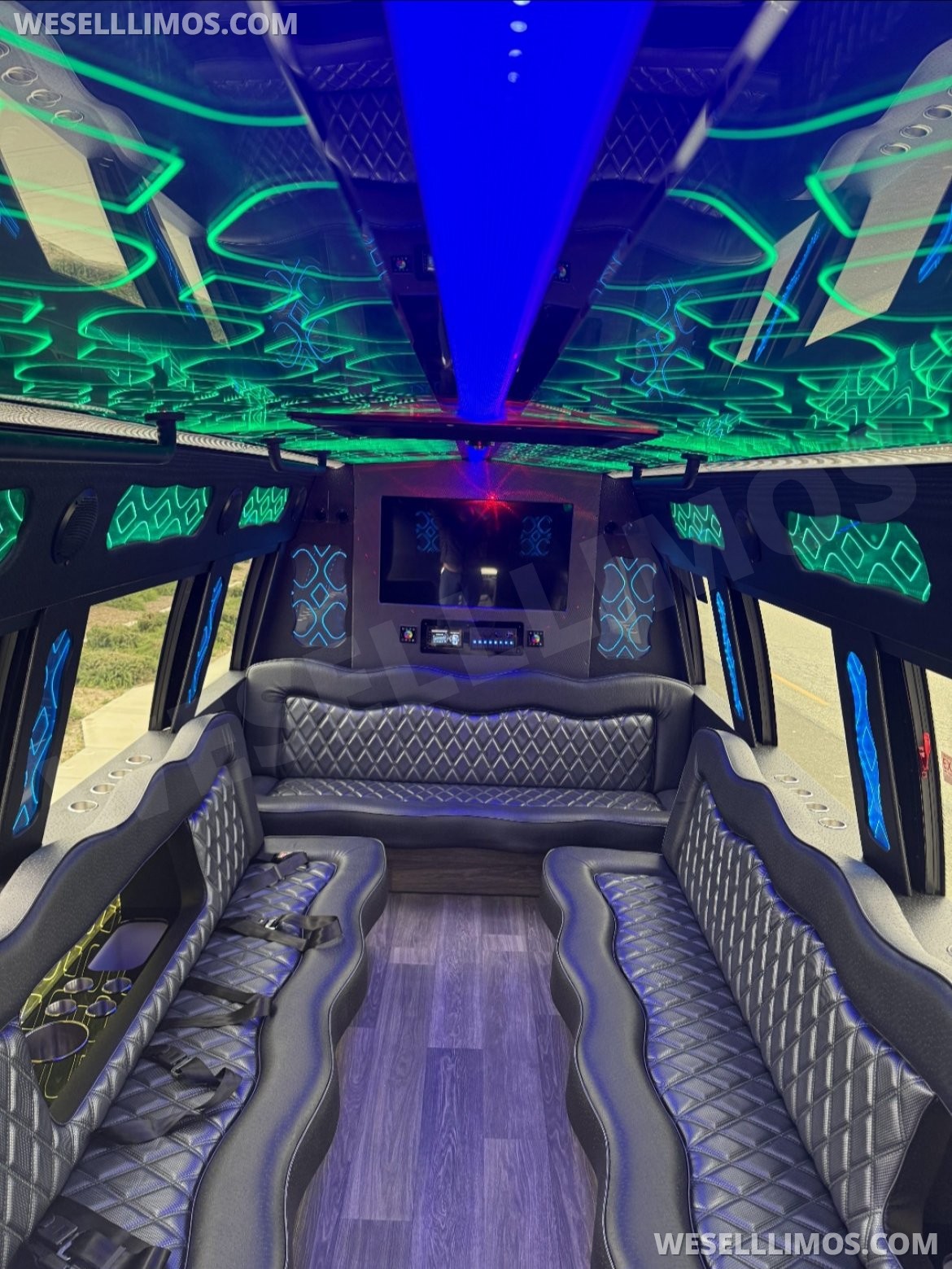 Photo of Limo Bus for sale: 2018 Ford E450 306&quot; by First Class Coachworks Riverside California