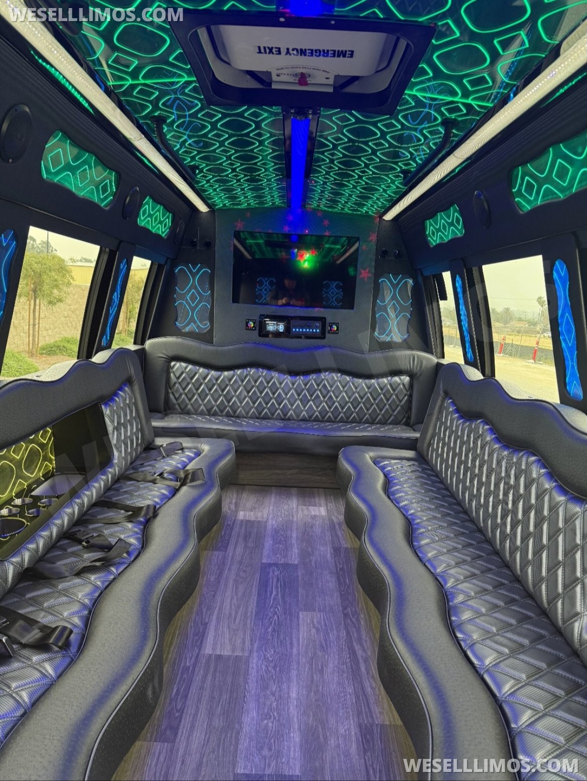 Photo of Limo Bus for sale: 2018 Ford E450 306&quot; by First Class Coachworks Riverside California
