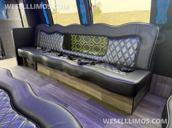 2018 12k Miles First Class Coachworks Riverside California Ford E450 Limo Bus