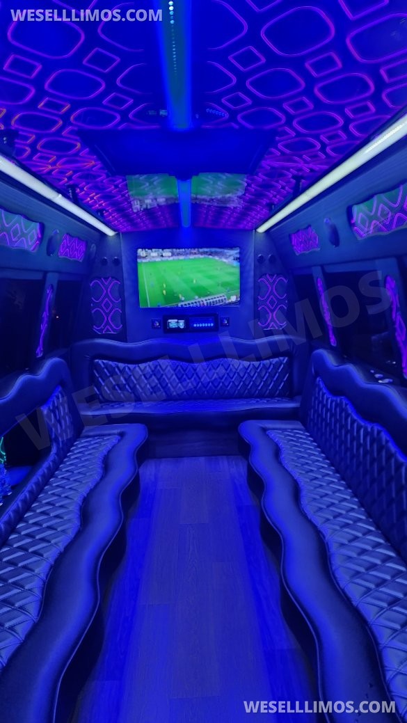 2018 12k Miles First Class Coachworks Riverside California Ford E450 Limo Bus