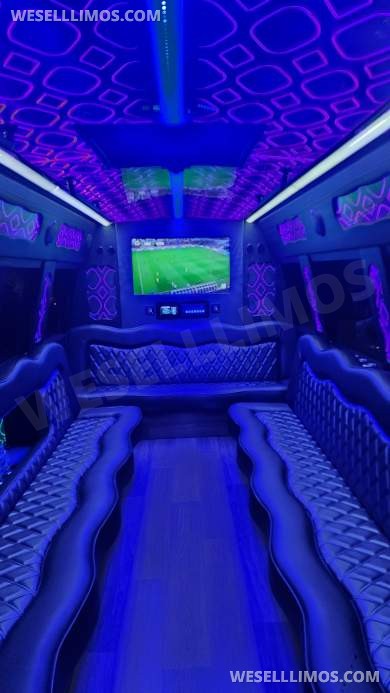 2018 12k Miles First Class Coachworks Riverside California Ford E450 Limo Bus