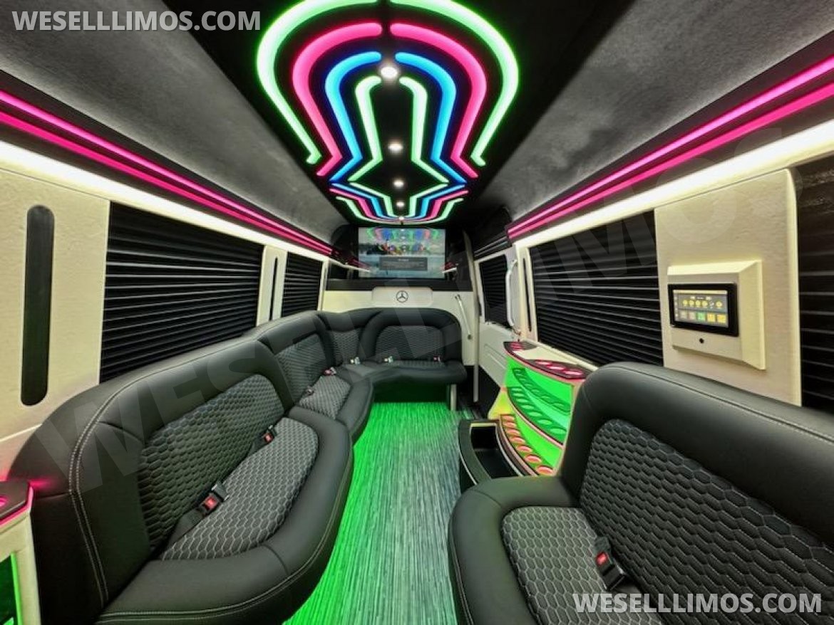 Limo Bus for sale: 2023 Mercedes-Benz Sprinter by First Class Customs