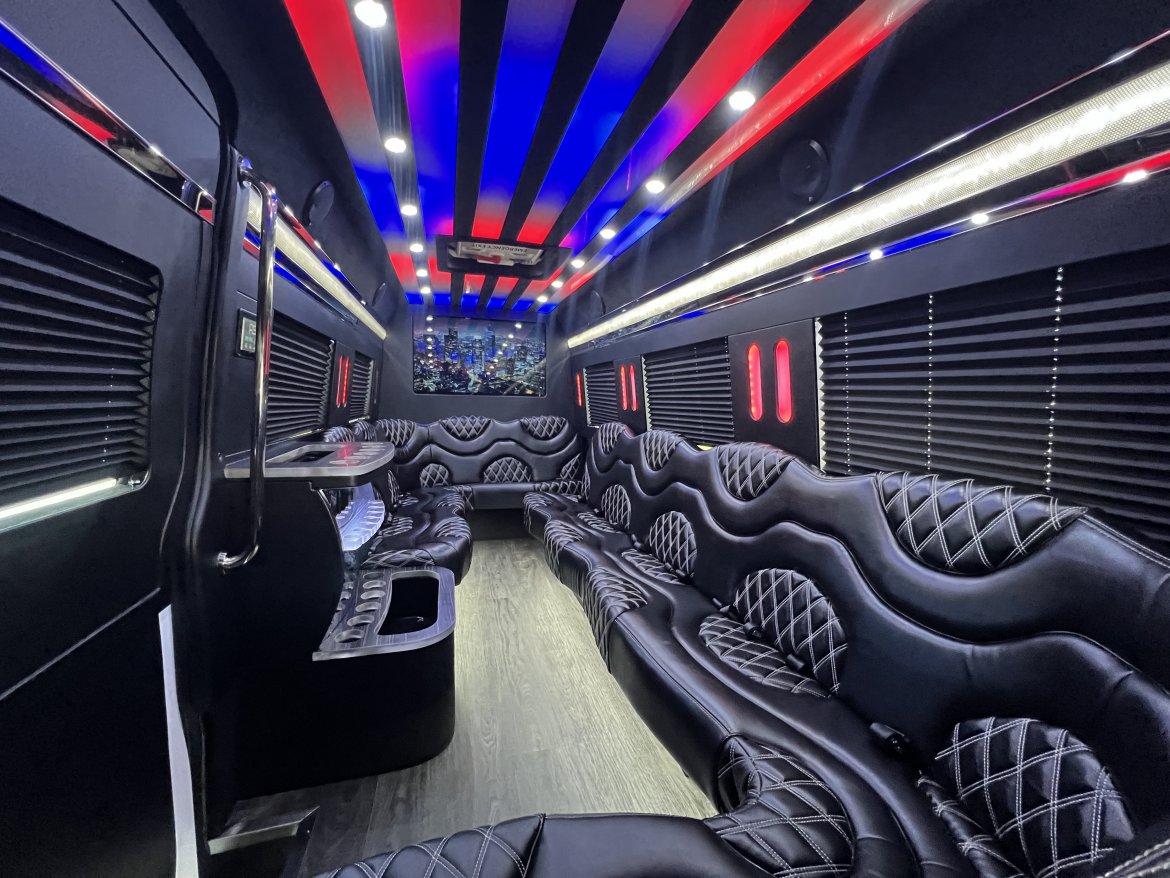 Photo of Sprinter for sale: 2025 Mercedes-Benz 14 Passenger Limo 170&quot; by Platinum Big Toys