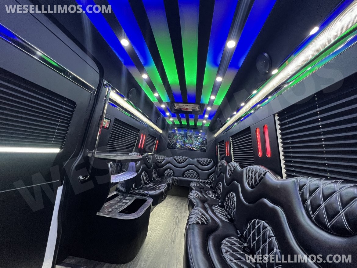 Photo of Sprinter for sale: 2025 Mercedes-Benz 14 Passenger Limo 170&quot; by Platinum Big Toys
