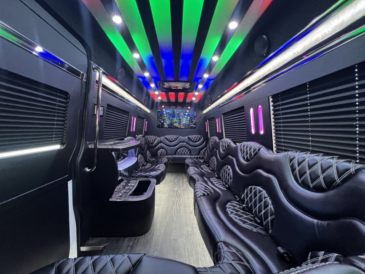 Sprinter for sale: 2025 Mercedes-Benz 14 Passenger Limo 170" by Platinum Big Toys