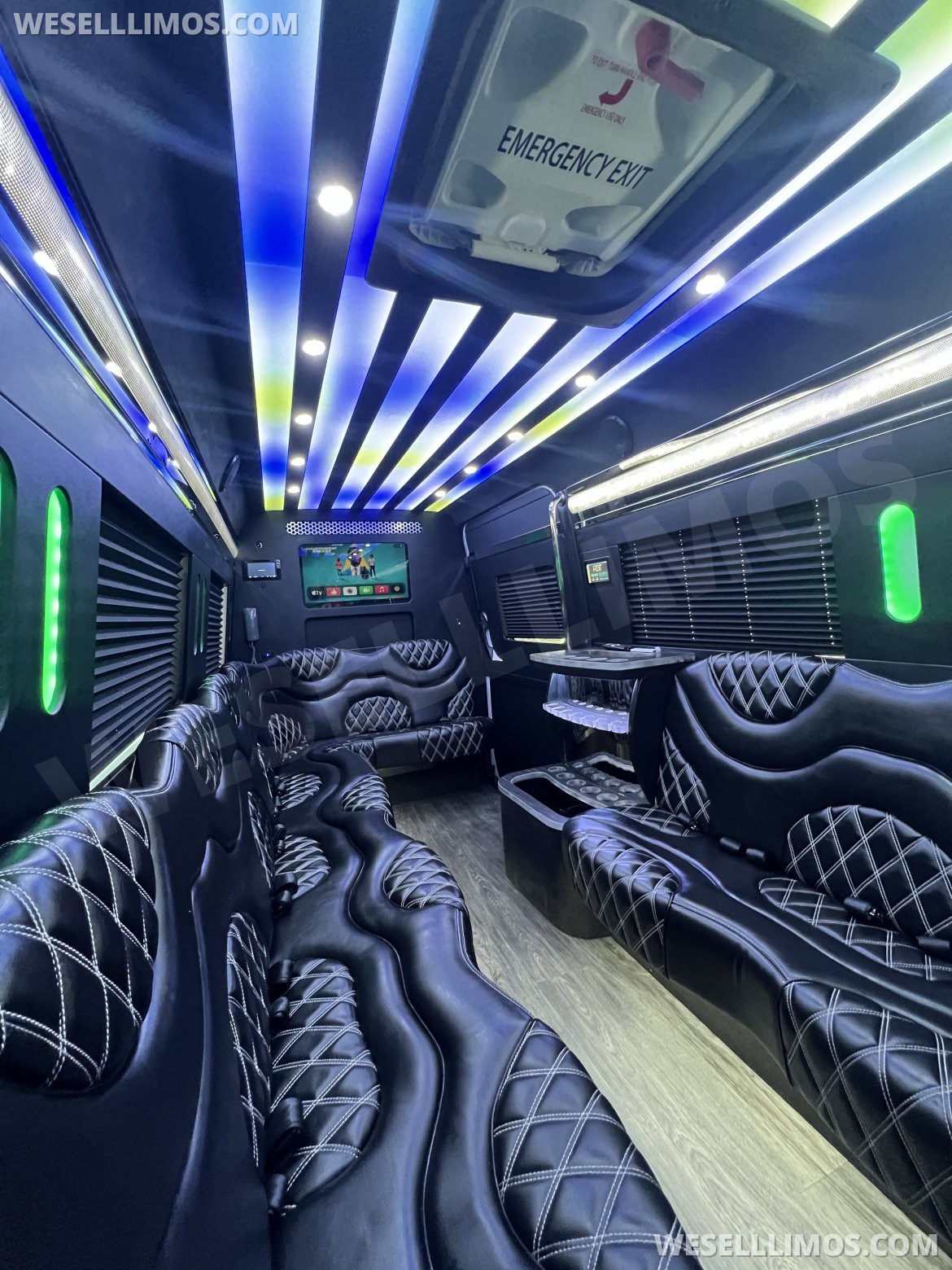 Photo of Sprinter for sale: 2025 Mercedes-Benz 14 Passenger Limo 170&quot; by Platinum Big Toys