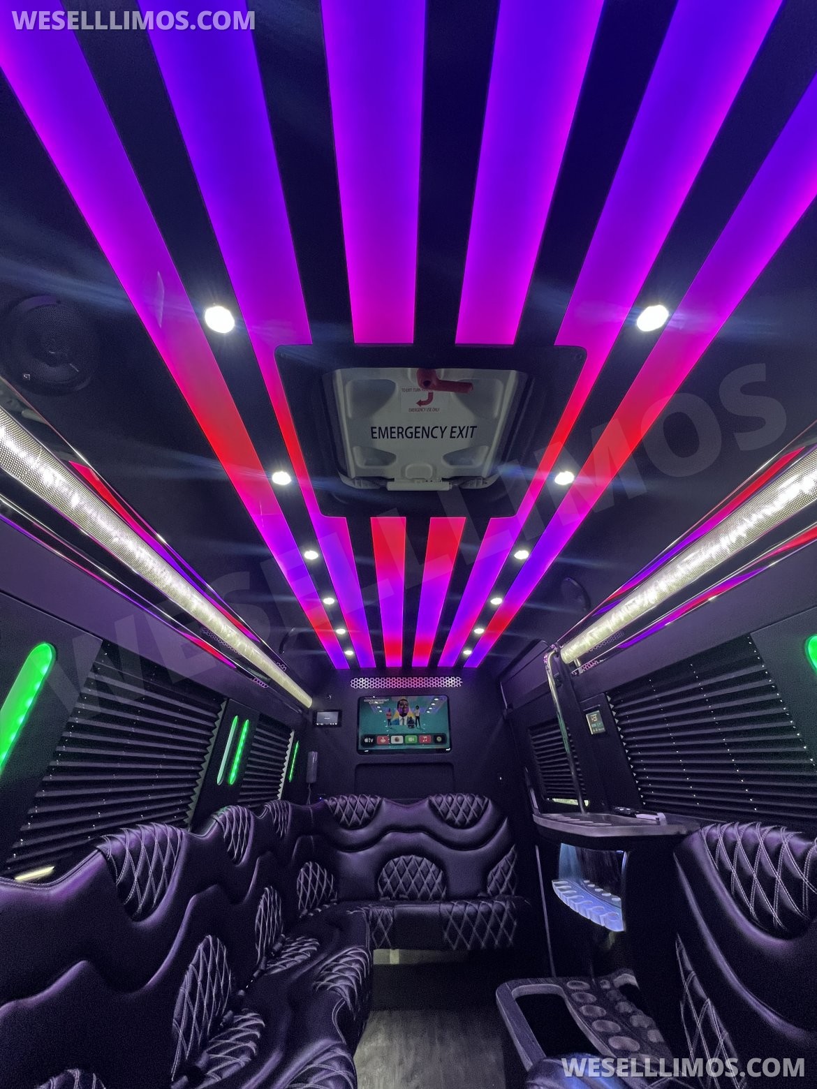 Photo of Sprinter for sale: 2025 Mercedes-Benz 14 Passenger Limo 170&quot; by Platinum Big Toys
