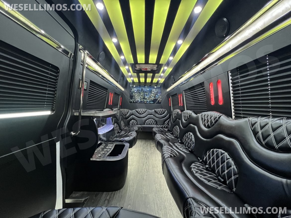 Photo of Sprinter for sale: 2025 Mercedes-Benz 14 Passenger Limo 170&quot; by Platinum Big Toys