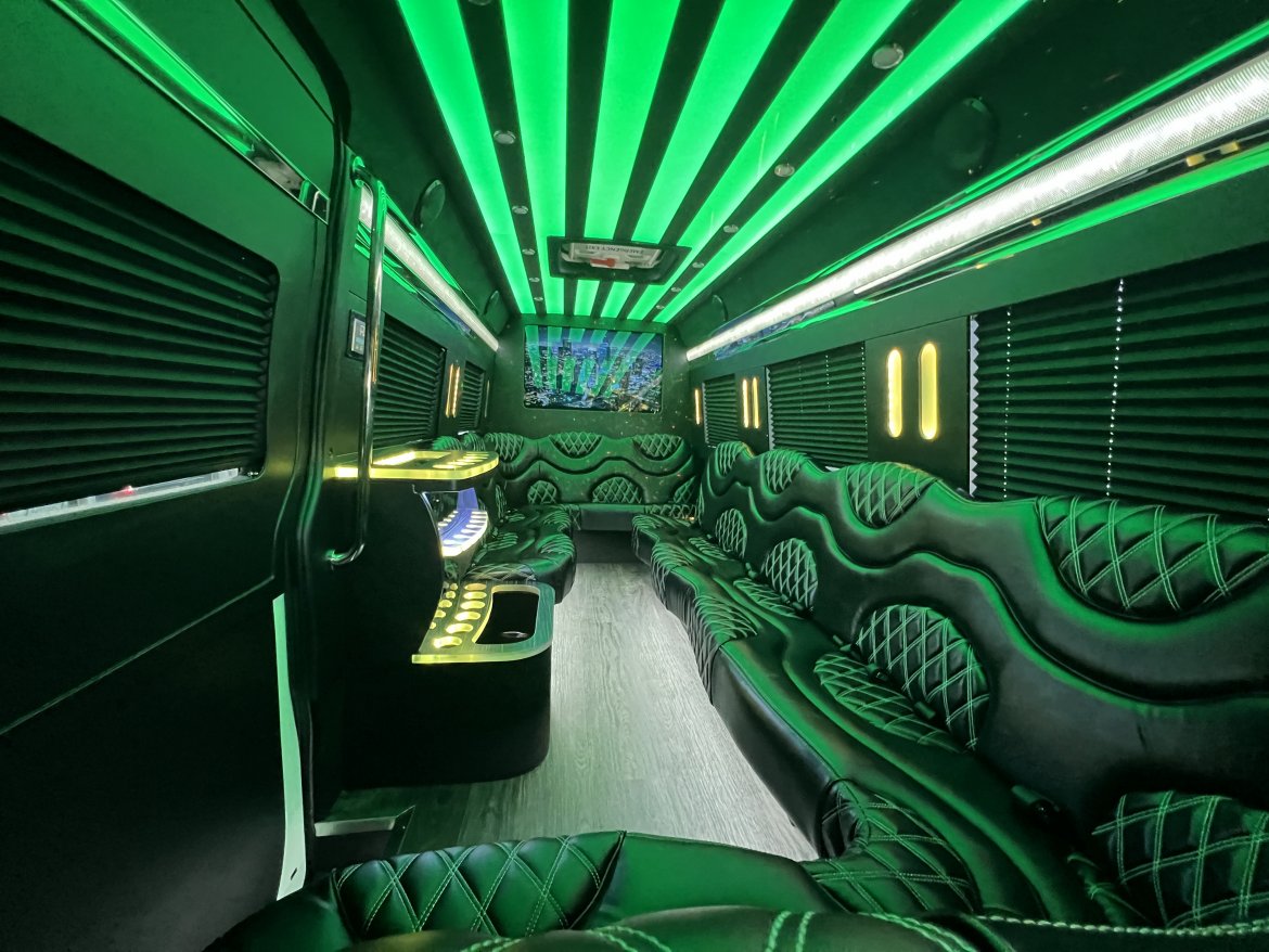 Photo of Sprinter for sale: 2025 Mercedes-Benz 14 Passenger Limo 170&quot; by Platinum Big Toys
