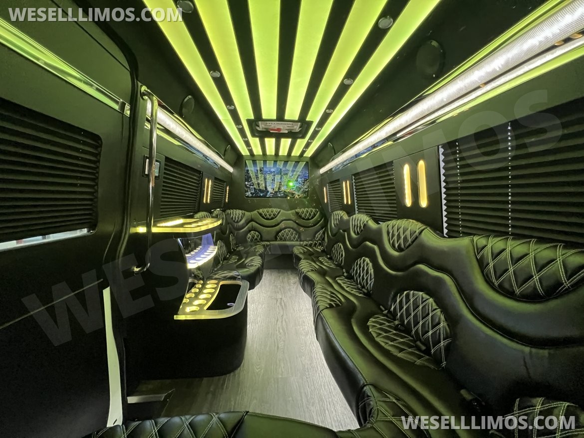 Photo of Sprinter for sale: 2025 Mercedes-Benz 14 Passenger Limo 170&quot; by Platinum Big Toys