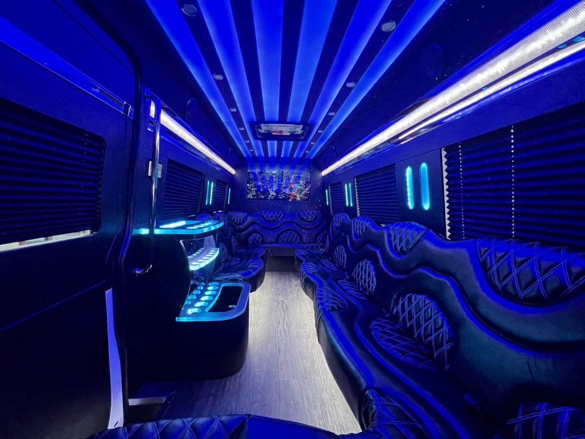 Photo of Sprinter for sale: 2025 Mercedes-Benz 14 Passenger Limo 170&quot; by Platinum Big Toys