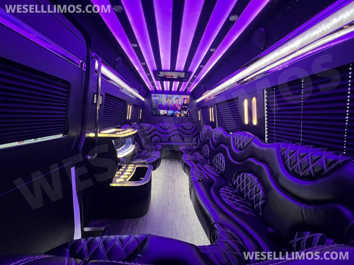 Photo of Sprinter for sale: 2025 Mercedes-Benz 14 Passenger Limo 170&quot; by Platinum Big Toys