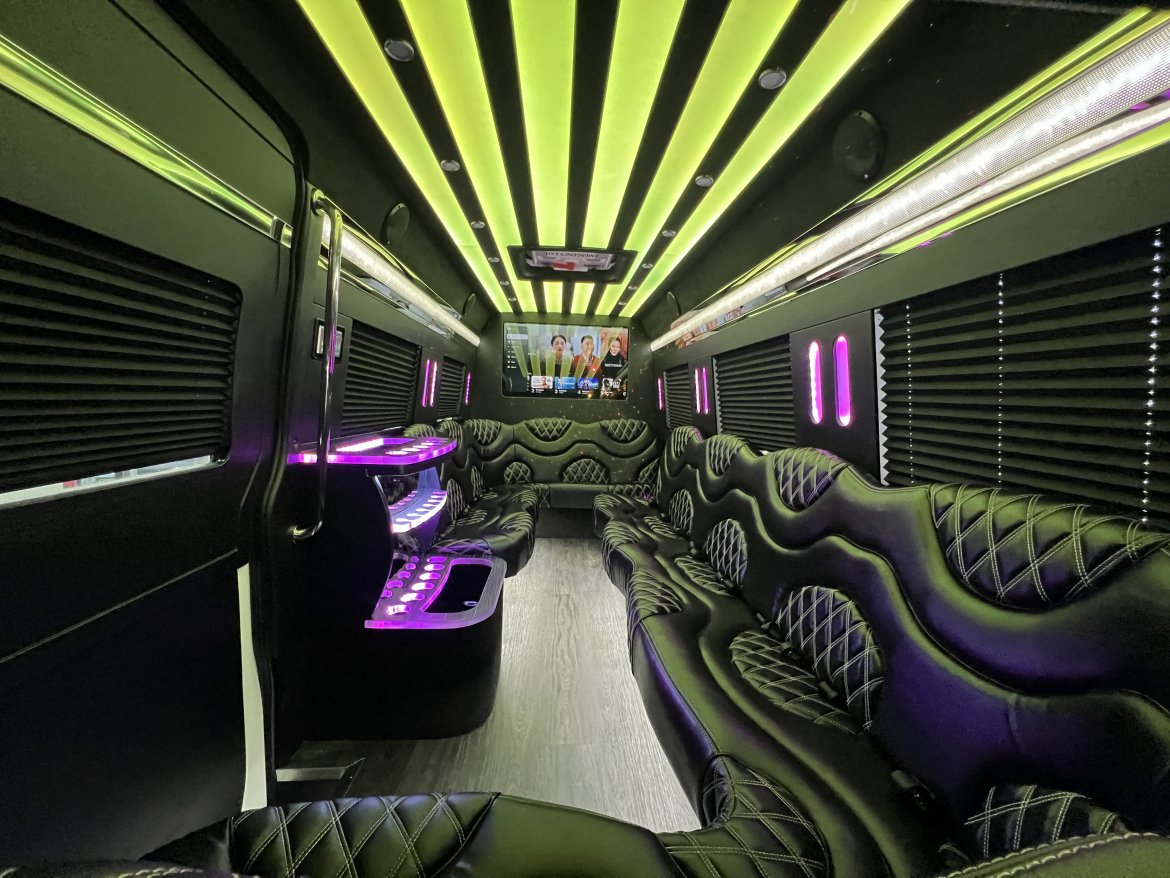 Photo of Sprinter for sale: 2025 Mercedes-Benz 14 Passenger Limo 170&quot; by Platinum Big Toys