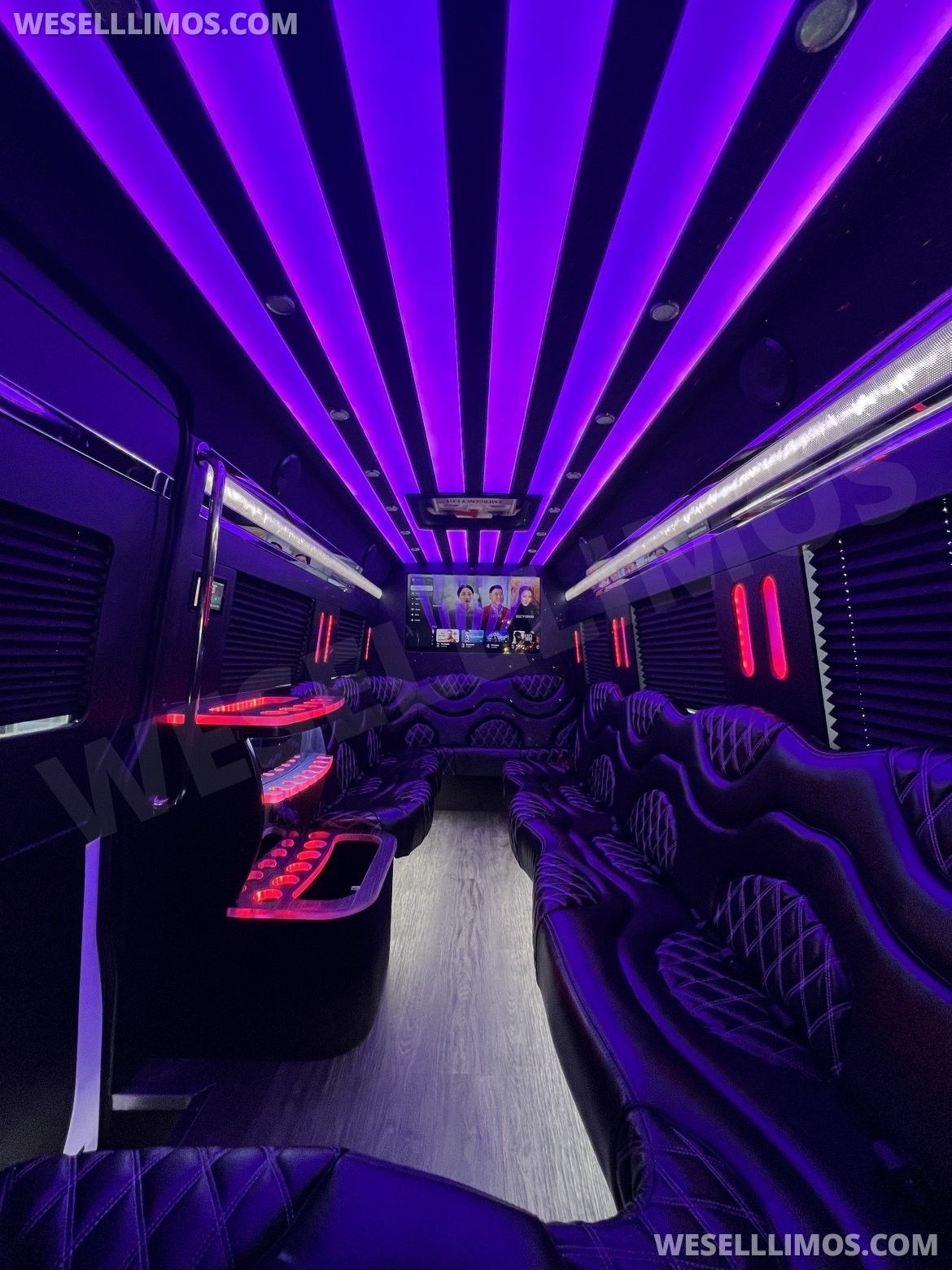 Photo of Sprinter for sale: 2025 Mercedes-Benz 14 Passenger Limo 170&quot; by Platinum Big Toys