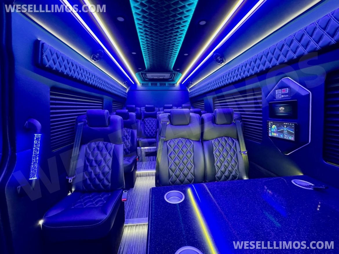 Shuttle Bus for sale: 2024 Mercedes-Benz Sprinter Executive Shuttle by Global Motor Coach
