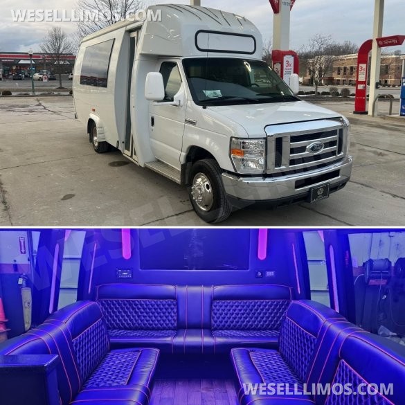 2018 Ford E-350 Limo Bus. Global motor coach