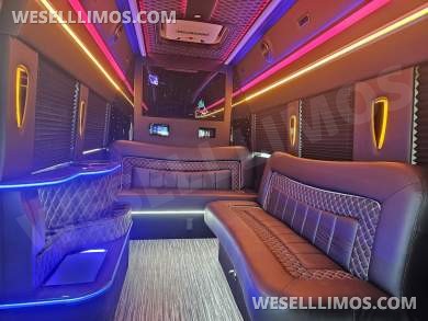 2023 Global Motor Coach Ford Transit Limo - Only 2,900 Miles