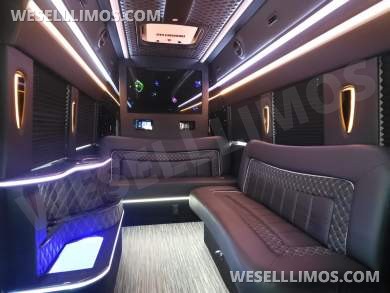 2023 Global Motor Coach Ford Transit Limo - Only 2,900 Miles