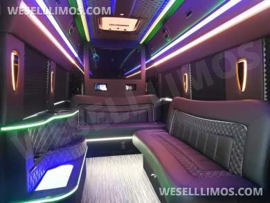 2023 Global Motor Coach Ford Transit Limo - Only 2,900 Miles