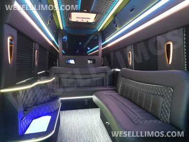 2023 Global Motor Coach Ford Transit Limo - Only 2,900 Miles
