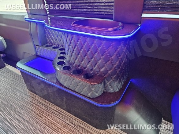 2023 Global Motor Coach Ford Transit Limo - Only 2,900 Miles