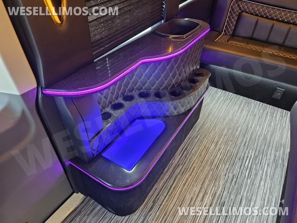 2023 Global Motor Coach Ford Transit Limo - Only 2,900 Miles