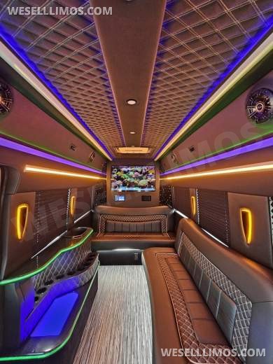 2023 Global Motor Coach Ford Transit Limo - Only 2,900 Miles