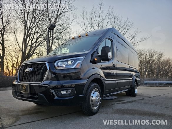 2023 Global Motor Coach Ford Transit Limo - Only 2,900 Miles